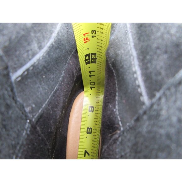 Dr. Scholl's women's Ireland‎ black suede leather wedge ankle boots 10M - Picture 8 of 14